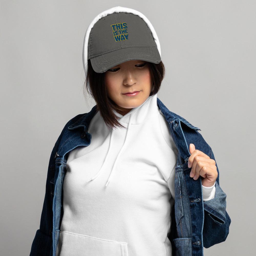 THIS IS THE WAY | Dad-Hat im Used-Look | Mando Edition - SABER KING FX LIGHTSABERS®