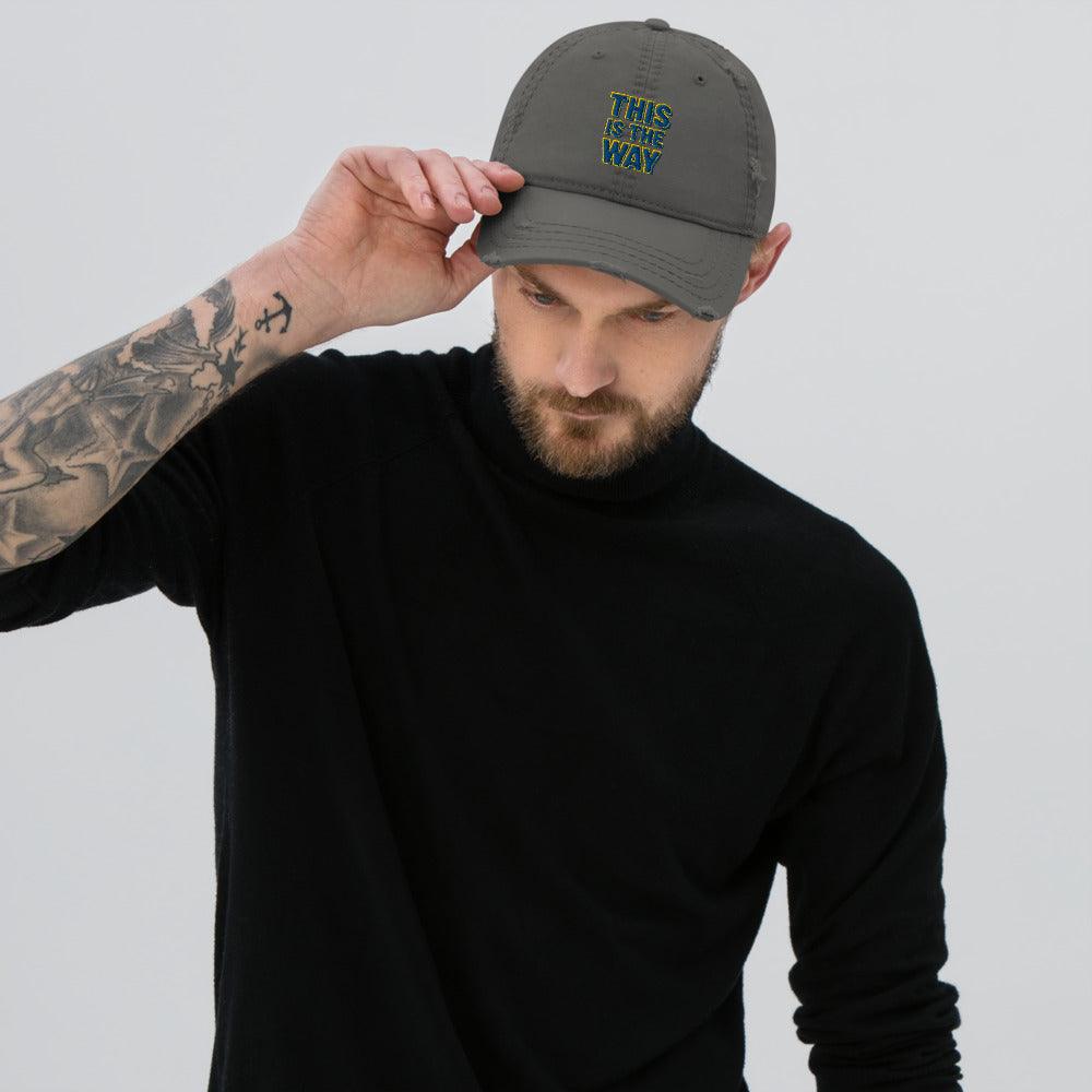 THIS IS THE WAY | Dad-Hat im Used-Look | Mando Edition - SABER KING FX LIGHTSABERS®
